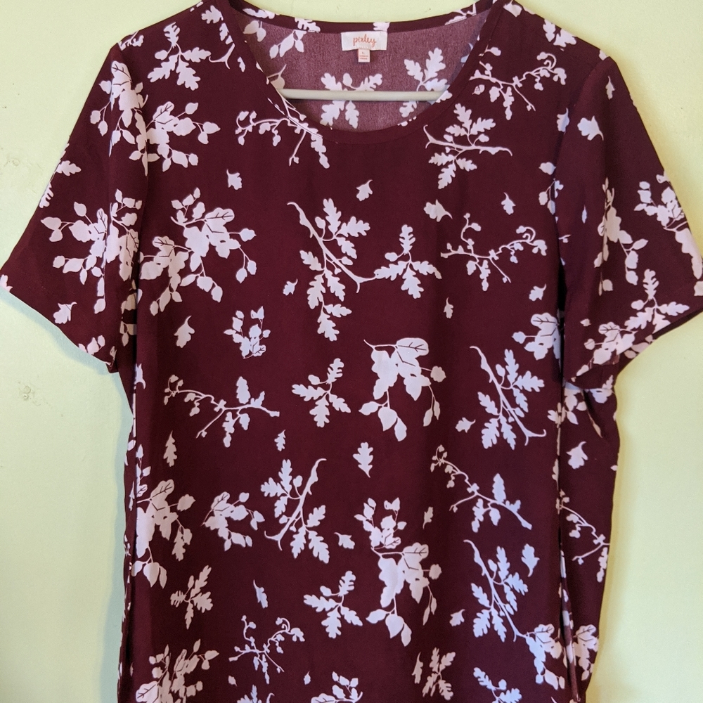 Maroon Pixley Top